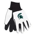 Mcarthur Towels & Sports Michigan State Spartans Two Tone Gloves - Adult 9960693961